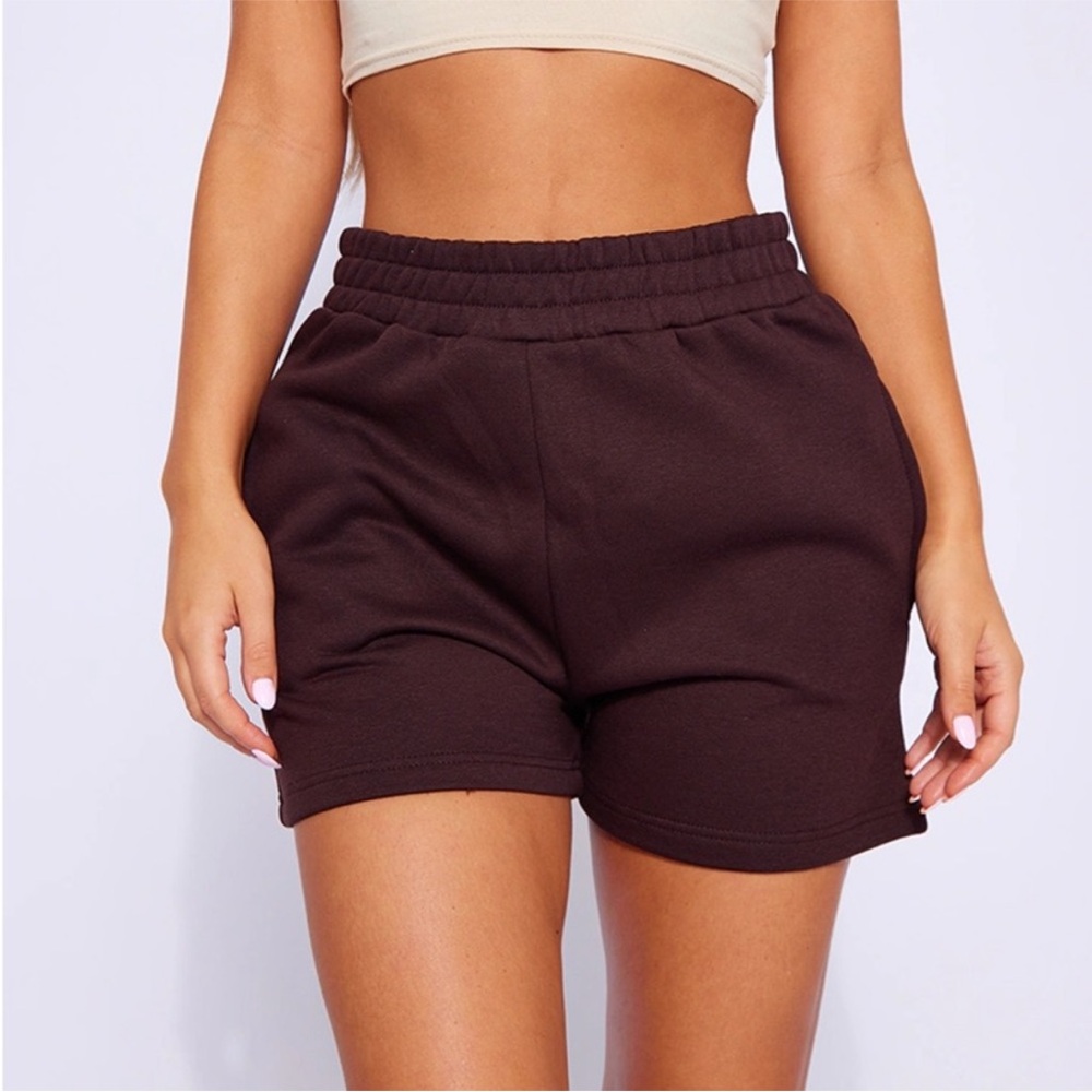 Pretty Little Thing Chocolate Sweatshorts